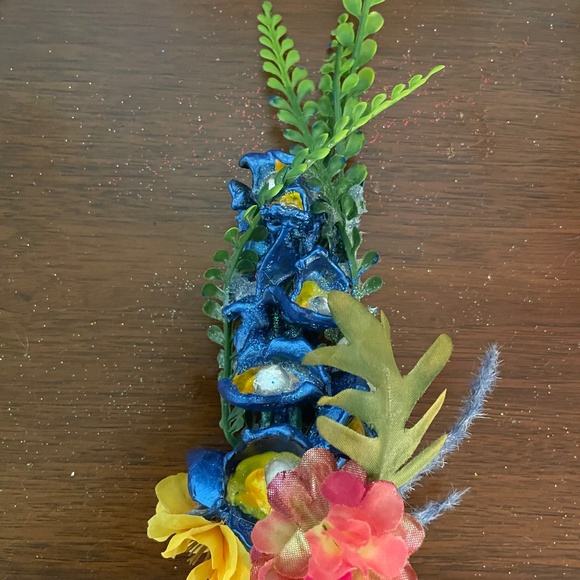 Texas Bluebonnet Hair Clip - Picture 1 of 2